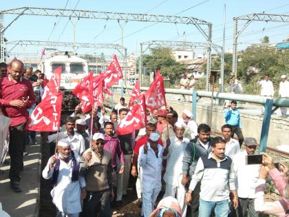 Igatpuri RailRoko, Sinnarala Morcha | इगतपुरीला रेलरोको,सिन्नरला मोर्चा