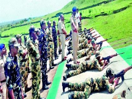 MockDrill of rural police | ग्रामीण पोलिसांचे मॉकड्रिल