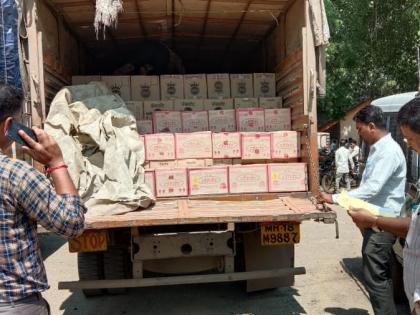 Upon inspection the liquor truck was released | तपासणीनंतर दारूचा ट्रक सोडला