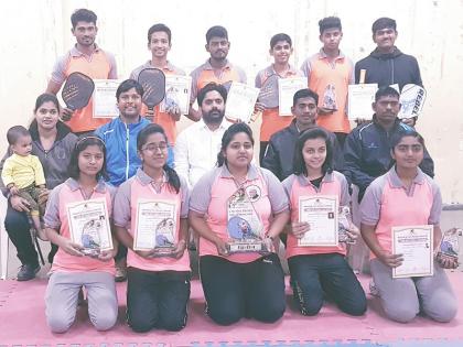 Aurangabad to be runners-up in state-level pickball competition | राज्यस्तरीय पिकलबॉल स्पर्धेत औरंगाबादला उपविजेतेपद