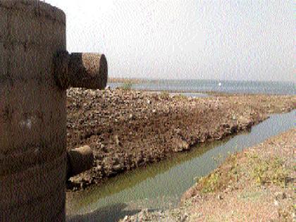 Majalgaon dam level lowered by 8 meters | माजलगाव धरण पातळी ८ मीटरने खालावली