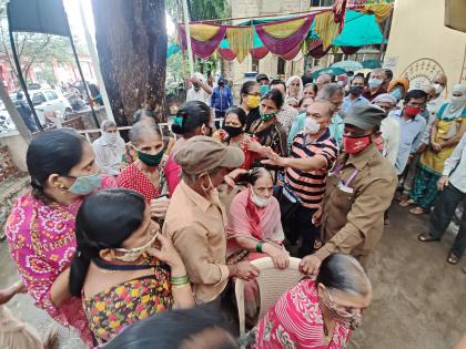 Corona vaccine Kolhapur: Jivhala on the top, eye to eye on Karveer | Corona vaccine Kolhapur : शिरोळवर जिव्हाळा, करवीरकडे कानाडोळा