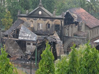 The Keshavrao Bhosle theater fire was not caused by a short circuit Suspicion increased after the disclosure of Mahavitran | Kolhapur- Keshavrao Bhosle Theatre Fire: आगीच्या कारणांबाबत 'संशयकल्लोळ'; महावितरणच्या खुलाशानंतर संशय बळावला