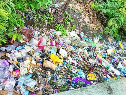 Expenditure of 'plastic' without processing project | प्रक्रिया प्रकल्पाविना ‘प्लास्टिक’चा खच