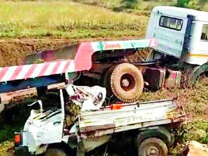 Four people were killed and one was seriously injured in three accidents in the district | जिल्ह्यात तीन अपघातात चौघांचा मृत्यू, एक गंभीर