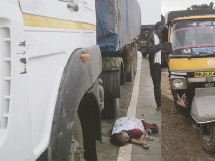 Newlyweds killed, mother-in-law seriously injured in truck accident | ट्रक-ॲपे अपघातात नवविवाहिता ठार, सासु-सासरे गंभीर जखमी