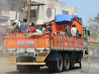 No work at hand, no pocket, how to go home? | हाताला काम नाही, खिशात दमडी नाही, घरी कसे जाणार?