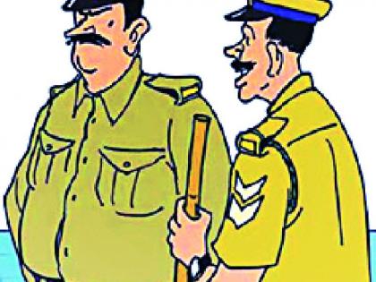 Police Diwali 'Aan Duty' | पोलिसांची दिवाळी ‘आॅन ड्युटी’च