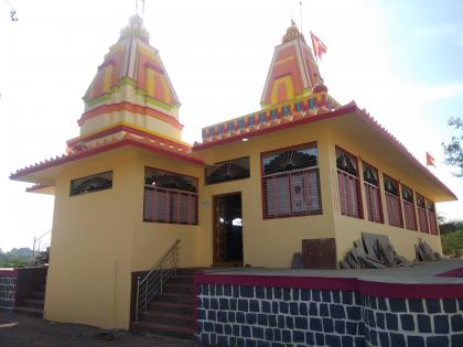  Temple built by people's participation at Khamkheda | खामखेडा येथे लोकसहभागातून उभारले मंदिर