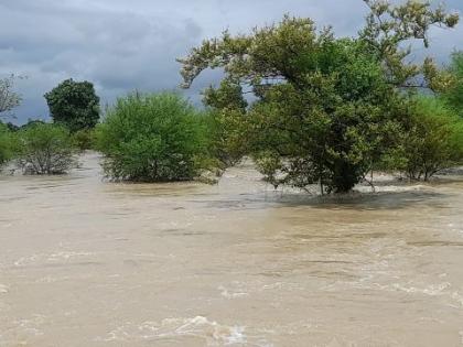 Havoc of rain in Nagpur district, hundreds of hectares of agriculture in water | नागपूर जिल्ह्यात पावसाचा कहर, शेकडो हेक्टर शेती पाण्यात