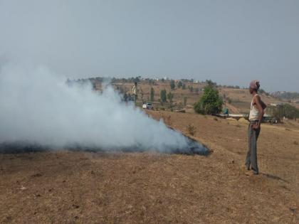 Ram Bhavnis started in Tribal areas | आदिवासी भागात राब भाजणीस प्रारंभ