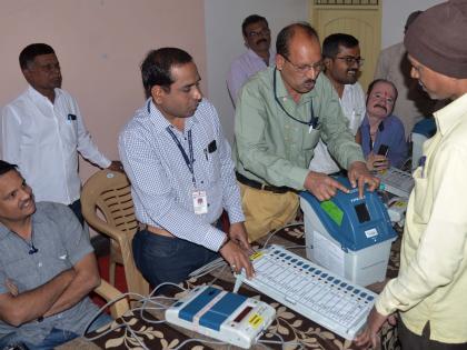 Demonstration of EVM-VVPat Machines | ईव्हीएम-व्हीव्हीपॅट यंत्रांचे प्रात्यक्षिक