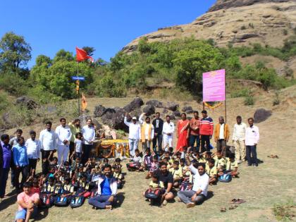 Victory Day celebrations at Salher Fort | साल्हेर किल्ल्यावर विजयदिन साजरा