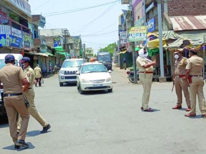 Lockdown: Washimkar's response to strict restrictions | Lockdown : कडक निर्बंधांना वाशिमकरांचा प्रतिसाद