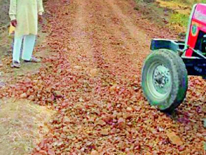 Tivarang villagers performed the road from the labor | तिवरंग ग्रामस्थांनी केला श्रमदानातून रस्ता