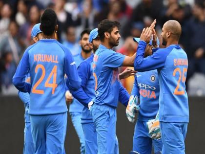 IND vs AUS 2nd T20: India have been set a target of 137 (DLS Method) to chase from 19 overs | IND vs AUS 2nd T20 : भारतासमोर 11 षटकांत 90 धावांचे सुधारित लक्ष्य