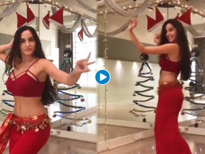 Nora Fatehi belly dance on arabic version of swag se karenge sabka swagat video goes viral | नोरा फतेहीचा सलमानच्या गाण्यावरील जबरदस्त बेली डान्स पाहून फॅन्सची बोलती बंद, व्हिडीओ व्हायरल