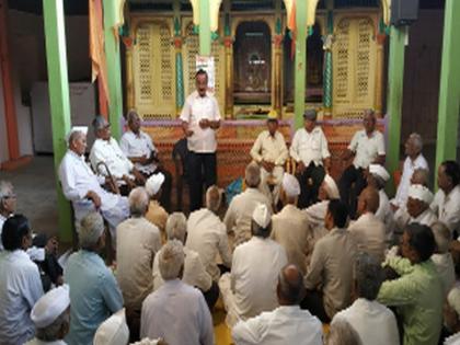 Establishment of Senior Citizens' Union at Kapadane | कापडणे येथे ज्येष्ठ नागरिक संघाची स्थापना Establishment of Senior Citizens' Union at Kapadane | कापडणे येथे ज्येष्ठ नागरिक संघाची स्थापना
