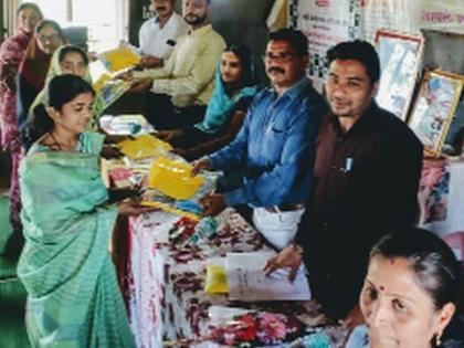 भटाणे येथे महिला शेतकऱ्यांचा सन्मान