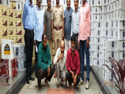 28 lakhs of liquor seized | २८ लाखांचा मद्यसाठा जप्त