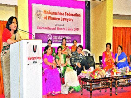 Role of the judicial system is important: Abha Singh | न्यायव्यवस्थेची भूमिका महत्त्वाची : आभा सिंह