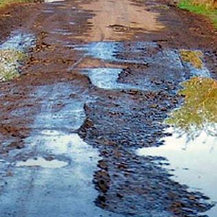 Khadech Khade on Mahalgaon Nakadongri Road | महालगाव नाकाडोंगरी मार्गावर खड्डेच खड्डे