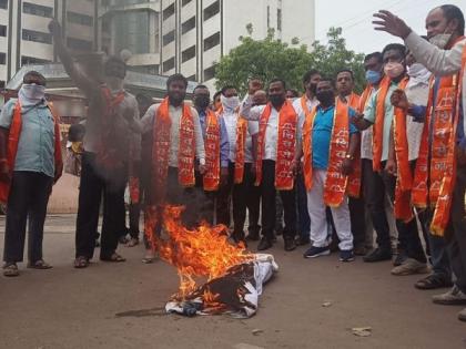 Protest against the BJP government in Karnataka by various organizations | कर्नाटकमधील भाजप सरकारचा विविध संघटनांतर्फे निषेध