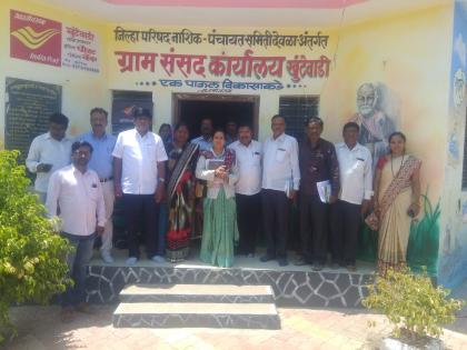 Inspection of villages for Swargagram competition | स्वच्छग्राम स्पर्धेसाठी गावांची पाहणी