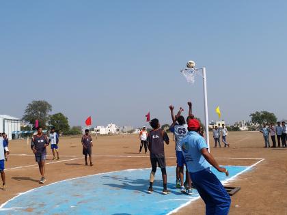  The opening of inter-departmental netball competition | आंतरविभागीय नेटबॉल स्पर्धेचे उद्Þघाटन