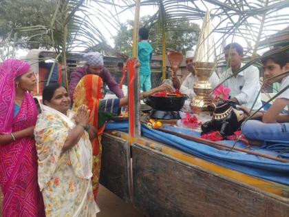 Prestige of Mahadev idol at Belgaum Tarhale | बेलगाव तऱ्हाळेत महादेव मूर्तीची प्राणप्रतिष्ठा