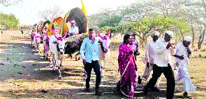 Start of excitement at Biroba Yatra in Arevadi | आरेवाडी येथील बिरोबा यात्रेस उत्साहात प्रारंभ