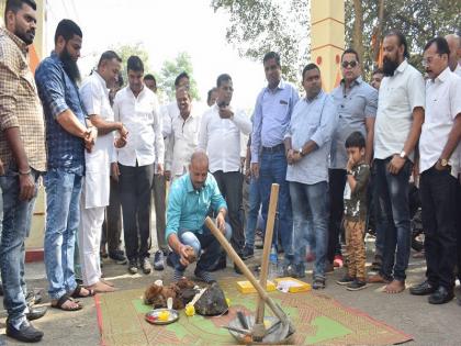 On behalf of Municipal Corporation, various development works of Daighar were inaugurated | महापालिकेच्या वतीने डायघर मधील विविध विकास कामांचा झाला शुभारंभ