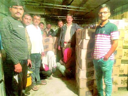 2 lakhs worth of liquor was seized | ८३ लाखांचा दारूसाठा पकडला