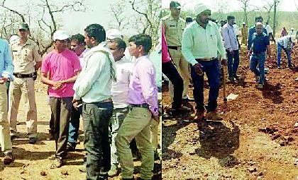 Shramdan of District Collector, Nandora | जिल्हाधिकाऱ्यांचे नांदोरा येथे श्रमदान