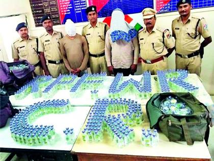 Liquor seized from Navajivan Express | नवजीवन एक्स्प्रेसमधून दारू जप्त