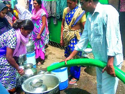 Pure water supply through 'A tanker by my name' | ‘एक टॅँकर माझ्या नावाने’च्या माध्यमातून शुद्ध पाणीपुरवठा