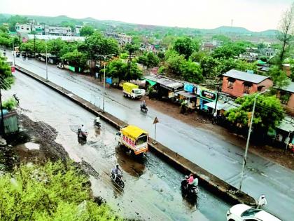 Pusad, Wani, Zari were hit by heavy rains | पुसद, वणी, झरीला वादळी पावसाने झोडपले