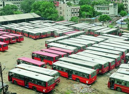 Nagapur city bus service suspended for 34 hours, stricken passengers | नागपुरातील शहर बससेवा ३४ तास ठप्प, प्रवासी त्रस्त