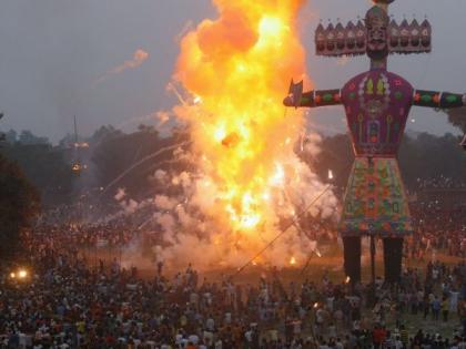 The practice of Ravana Doh should be stopped forever | रावण दहनाची प्रथा बंद करा; आदिवासींची मागणी