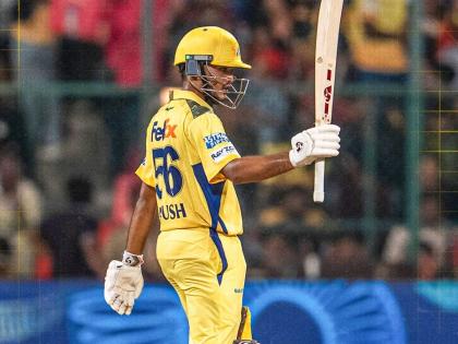 17 Year Old Ayush Mhatre smashes fastest fifty of IPL 2025, becomes youngest half-centurion in T20 history | आयपीएल २०२५ मध्ये युवा फलंदाजांचा दबदबा, आरसीबीविरुद्ध आयुष म्हात्रेचं सुपरफास्ट अर्धशतक