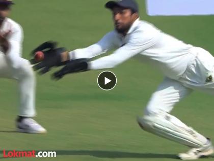 Ranji Trophy Elite 2024 25 Vidarbha vs Kerala Final Mohammed Azharuddeen Brilliant Flying Catch Watch Video | Ranji Trophy : मोहम्मद अझरुद्दीनची हवा; फायनल मॅचमधील त्याचा हा फ्लाइंग कॅच बघाच!