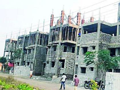 Municipal construction of 860 houses tops in State | ८६० घरांची निर्मिती महापालिका राज्यात अव्वल