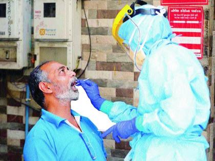 Eighteen hundred corona patients were admitted to the district during the day | जिल्ह्यात दिवसभरात कोरोनाचे अठराशे रुग्ण दाखल