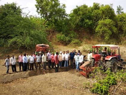  To increase the level of water, the depth of the water sharing community started | जलपातळी वाढण्यासाठी नद्यांचे लोकसहभागातून खोलीकरण सुरू