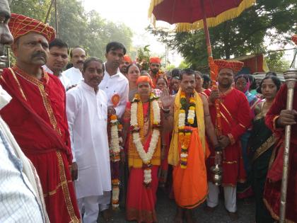 Meeting on the occasion of Datta Jayanti at Igatpuri | इगतपुरीत दत्तजयंती निमित्त मिरवणूक