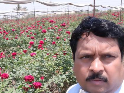 Corona crisis on rose farming | गुलाब शेतीवर कोरोनाचे संकट