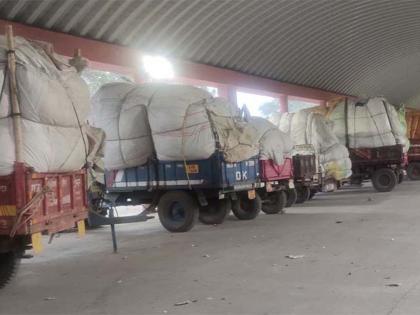 CCI starts buying cotton in martyrdom | सीसीआयकडून शहाद्यात कापूस खरेदी सुरू CCI starts buying cotton in martyrdom | सीसीआयकडून शहाद्यात कापूस खरेदी सुरू