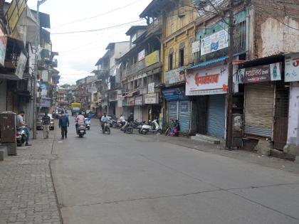 Confusion over closing shops | दुकाने बंद करण्यावरून गोंधळ