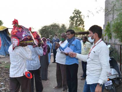  Home support for 3 families from the Corona Help Center | कोरोना सहायता केंद्राकडून ६०० कुटुंबांना घरपोहोच मदत