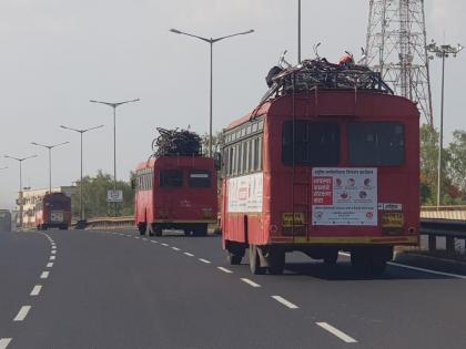  Caution not to allow travelers to enter the city | शहरात प्रवासी येऊ न देण्याची खबरदारी